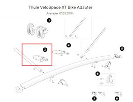 Adaptor Thule Console Bike Adapter