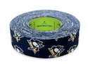 Bandă adezivă pentru lama croselor Renfrew  NHL Pittsburg Penguins 24 mm x 18 m