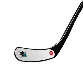 Bandă adezivă pentru lama croselor Rezztek Doublepack NHL San Jose Sharks White 2-Pack Junior