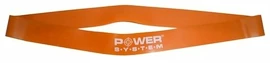 Bandă de fitness Power System Gumička Na Cvičení Resistance Band Loop Oranžová