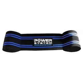 Bandă de fitness Power System Odporová Guma Bench Blaster Ultra Černomodrá