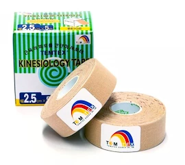 Bandă kinesio TEMTEX Kinesio Tape Classic 2x 2,5 cm × 5 m