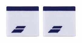 Banderole Babolat Logo Wristband White/Sodalite Blue