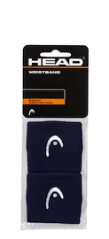 Banderole Head Wristband 2.5" (2 Pack) Navy