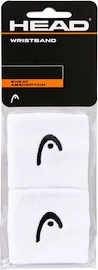 Banderole Head Wristband 2.5" (2 Pack) white