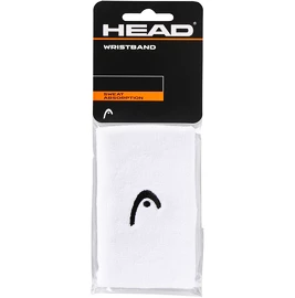 Banderole Head Wristband 5" White (2 Pack)