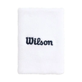 Banderole Wilson Wide Terry Wristbands Bright White