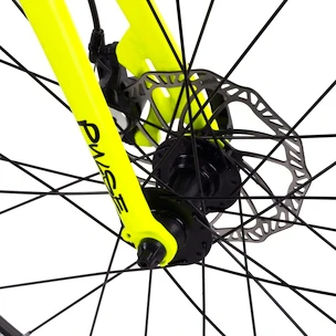 Bicicletă pentru copii Beany Pulse 700 Neon Yellow, 17"