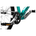 Bicicletă pentru copii Woom  4 GO Metallic Turquoise