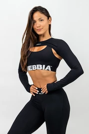 Bolero pentru femei Nebbia True Hero Fitness Longsleeve Bolero black