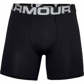 Boxeri pentru bărbați Under Armour Charged Cotton 6" 3 Pack black