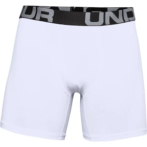 Boxeri pentru bărbați Under Armour  Charged Cotton 6" 3 Pack white Dynamic