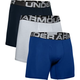 Boxeri pentru bărbați Under Armour Charged Cotton 6in 3 Pack-BLU