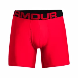 Boxeri pentru bărbați Under Armour Tech 6in 2 Pack-RED