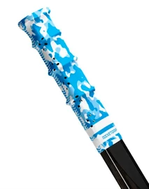 Capac de capăt pentru crosa de hochei RocketGrip Hole Camo Grip Blue