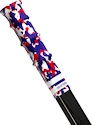 Capac de capăt pentru crosa de hochei RocketGrip  Hole Camo Grip Navy/Red