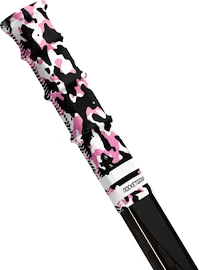 Capac de capăt pentru crosa de hochei RocketGrip Hole Camo Grip Pink/Black