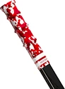 Capac de capăt pentru crosa de hochei RocketGrip  Hole Camo Grip Red