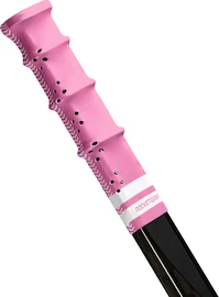 Capac de capăt pentru crosa de hochei RocketGrip Hole Color Grip Pink/White