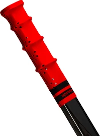 Capac de capăt pentru crosa de hochei RocketGrip Rubber Ultra Grip Red/Black Junior