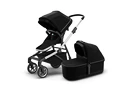 Cărucior de oraș Thule Sleek Aluminum/Midnight Black