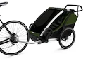 Cărucior pentru copii Thule Chariot Cab Aluminum/Cypress Green