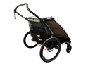 Cărucior pentru copii Thule Chariot Lite double Aluminum/Agave