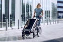 Cărucior pentru copii Thule Chariot Lite double Aluminum/Agave