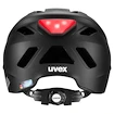 Cască de ciclism Uvex Urban Planet LED Black Matt (S4100650100)