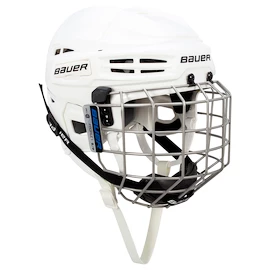 Cască de hochei Bauer IMS 5.0 II Combo White Senior