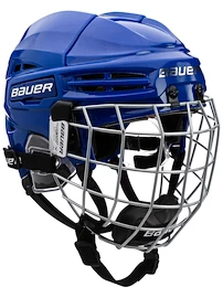 Cască de hochei Bauer RE-AKT 100 Combo Blue Youth