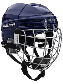 Cască de hochei Bauer RE-AKT 100 Combo Navy Youth