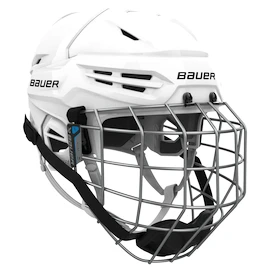 Cască de hochei Bauer RE-AKT 55 Combo White Senior