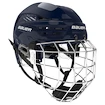 Cască de hochei Bauer RE-AKT 85 Combo Navy Senior