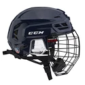 Cască de hochei CCM Tacks 210 Combo Dark Blue Senior