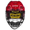 Cască de hochei CCM Tacks 210 Combo Red Senior