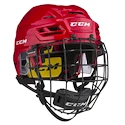 Cască de hochei CCM Tacks 210 Combo Red Senior