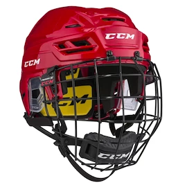 Cască de hochei CCM Tacks 210 Combo Red Senior