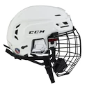 Cască de hochei CCM Tacks 210 Combo White Senior