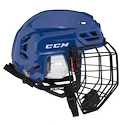 Cască de hochei CCM Tacks 310 Combo Blue Senior