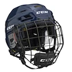 Cască de hochei CCM Tacks 310 Combo Dark Blue Senior