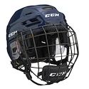 Cască de hochei CCM Tacks 310 Combo Dark Blue Senior