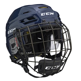 Cască de hochei CCM Tacks 310 Combo Dark Blue Senior