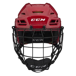 Cască de hochei CCM Tacks 310 Combo Red Senior