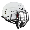 Cască de hochei CCM Tacks 310 Combo White Senior