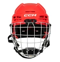 Cască de hochei CCM Tacks 70 Combo Red Junior