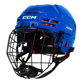 Cască de hochei CCM Tacks 70 Combo Royal Senior