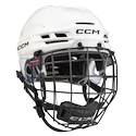 Cască de hochei CCM Tacks 720 Combo White Senior