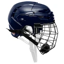 Cască de hochei Warrior Covert CF 80 Combo Navy Senior