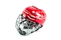 Cască de hochei Warrior Covert CF 80 Combo Red Senior